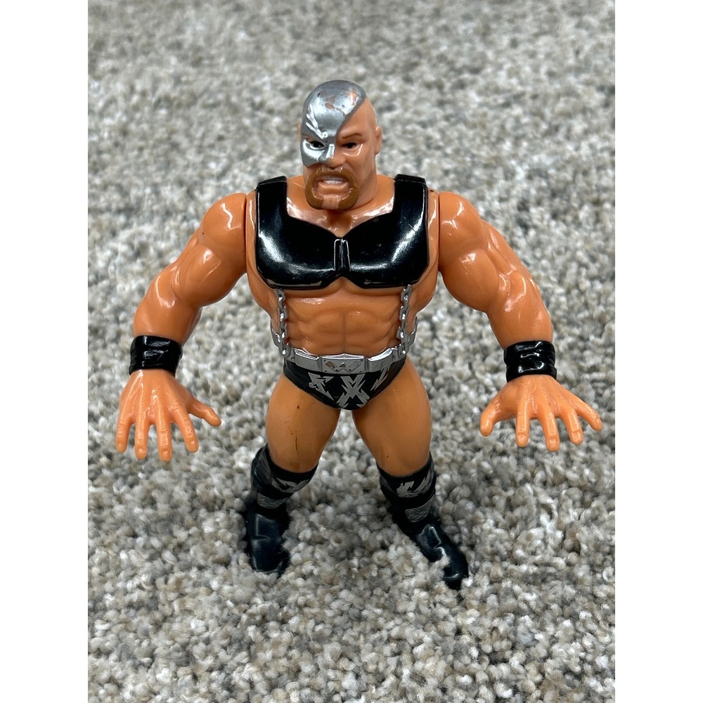 Vintage 1992 Hasbro WWF Warlord Series 4 Action Figure Titan Sports Wrestling